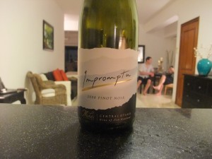 Impromptu Pinot Noir from Misha's Vineyard